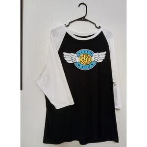 REO Speedwagon 40th Anniversary Hi Infidelity Tour Long Sleeve Tee Shirt SZ XL